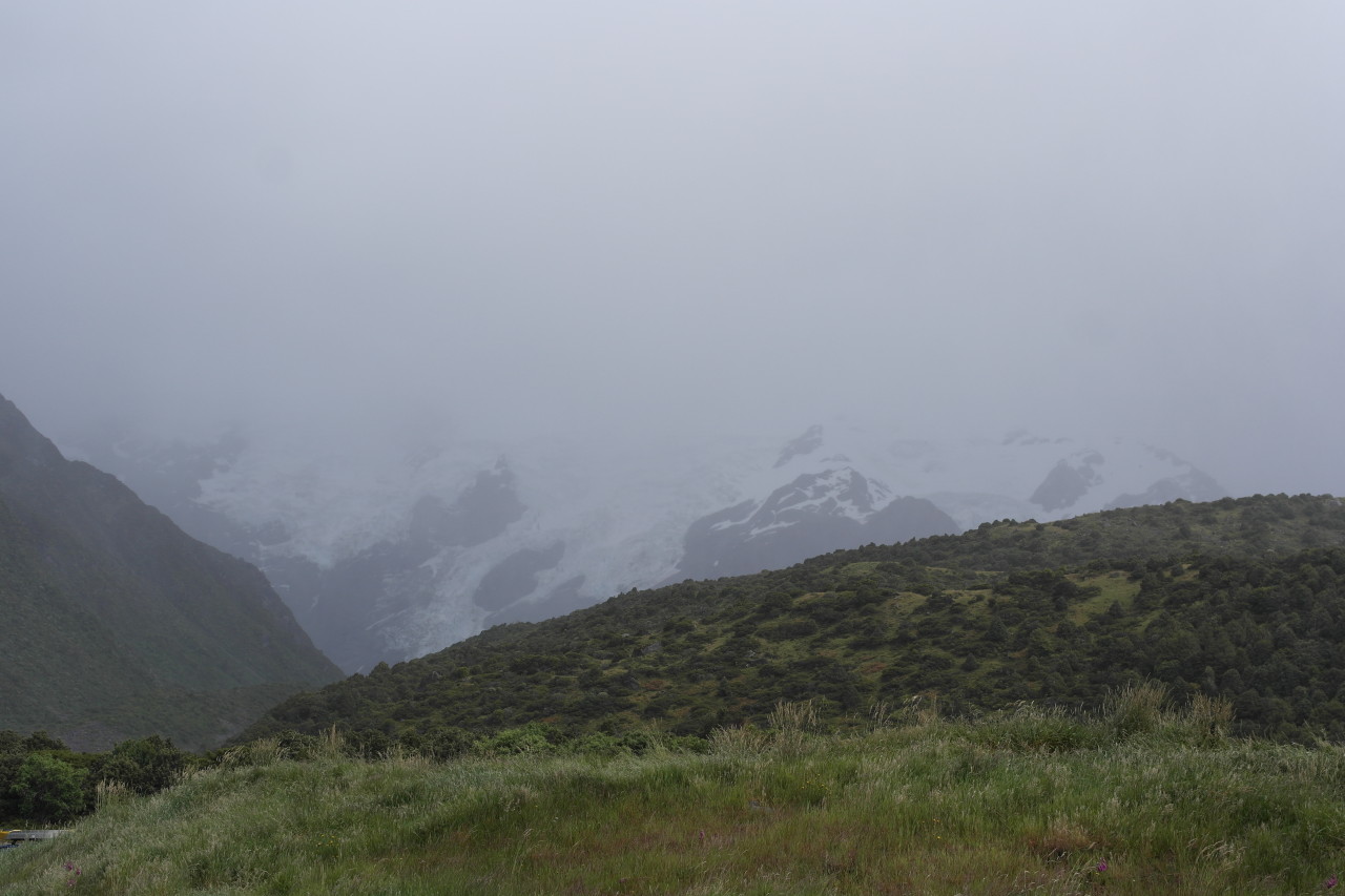 005 Mount Cook Glacier Rain