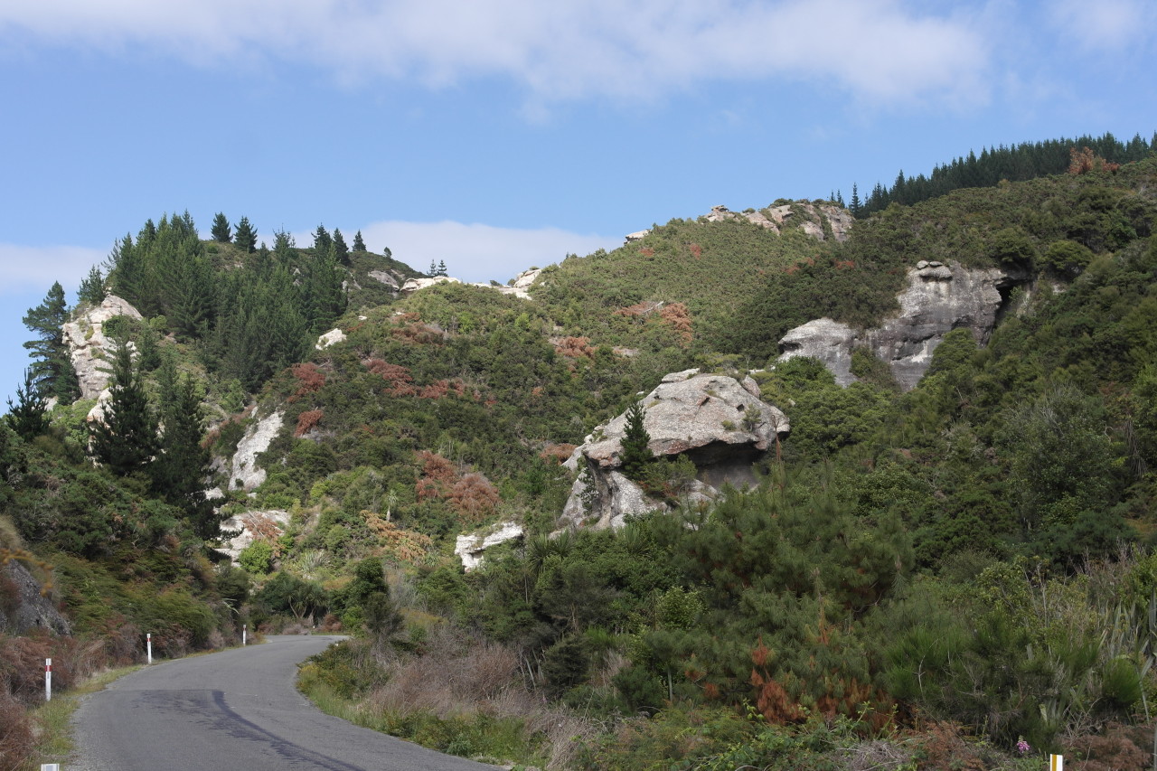 Berge bei Trotters Gorge