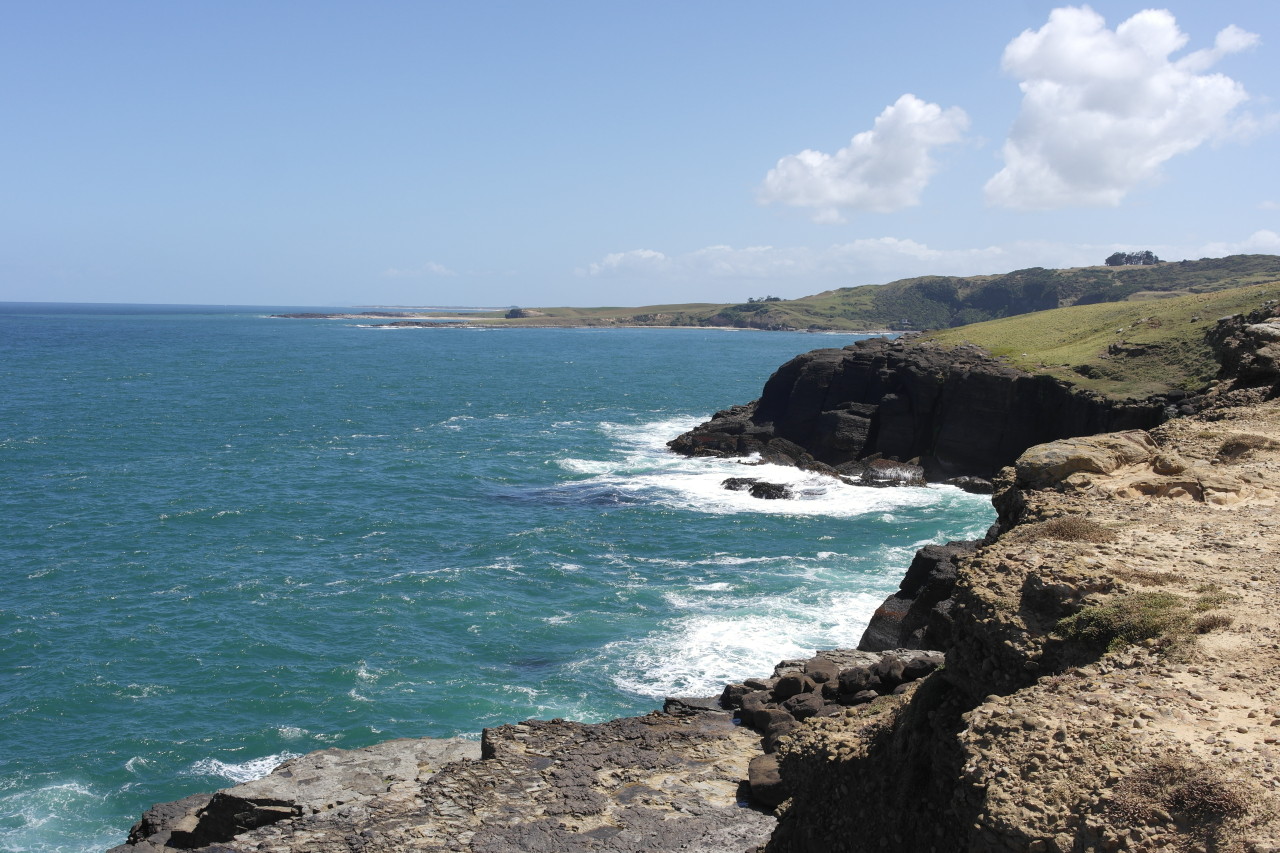 009 Catlins Slope Point Cliffs