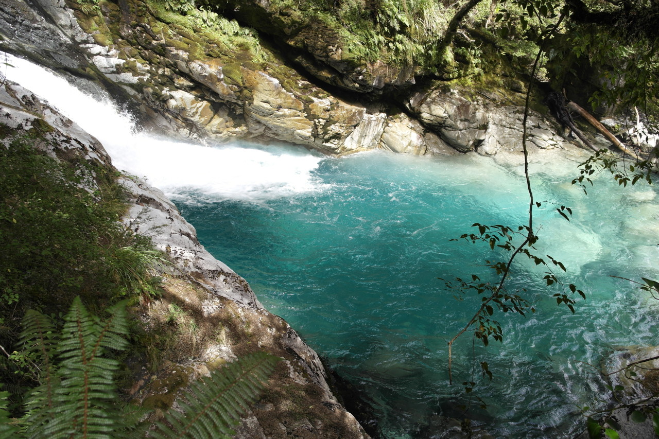 013 Milford Sound Blue Waterfall