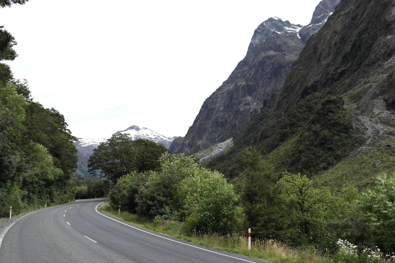 013 Milford Sound Approaching Tunnel