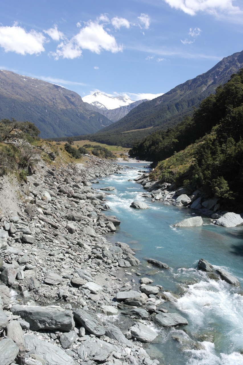 015 Aspiring Matukituki River From Bride To Mt Aspiring