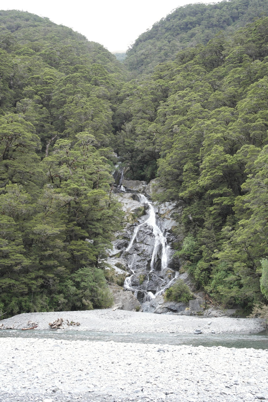 016 To West Coast Haast Pass Waterfall