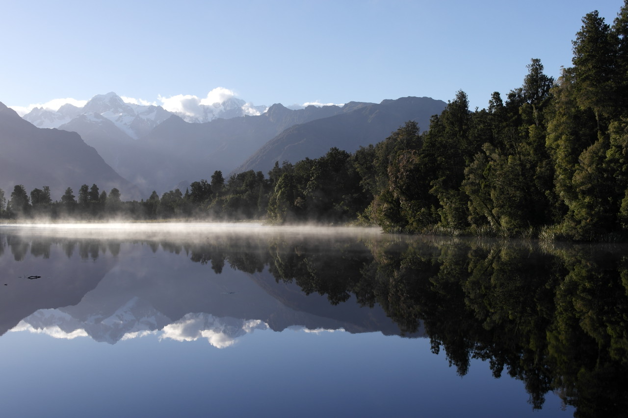 017 Fox Glacier Lake Matheson Reflections 3