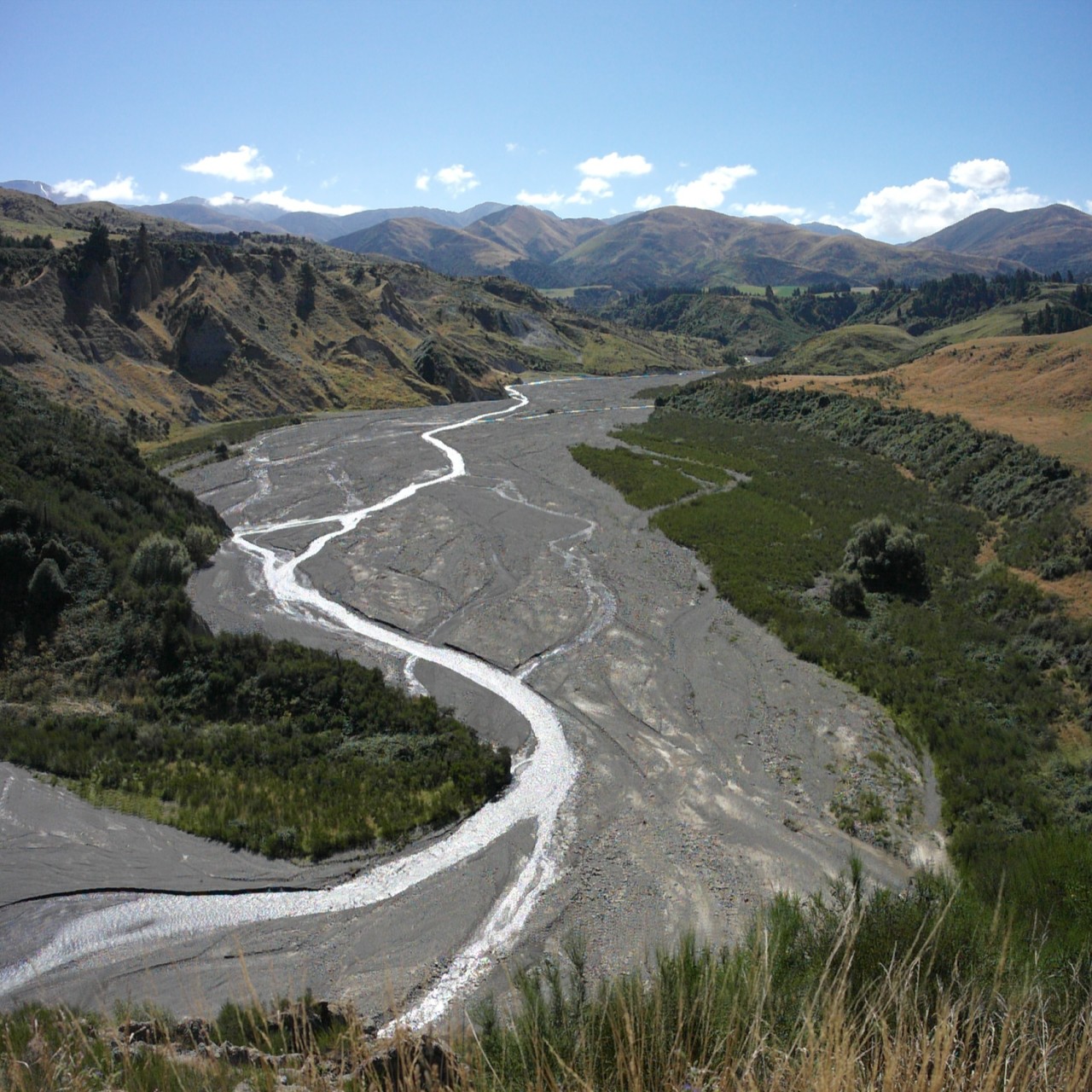 020 Coast To Coast Inland Kaikoura Road River Valley